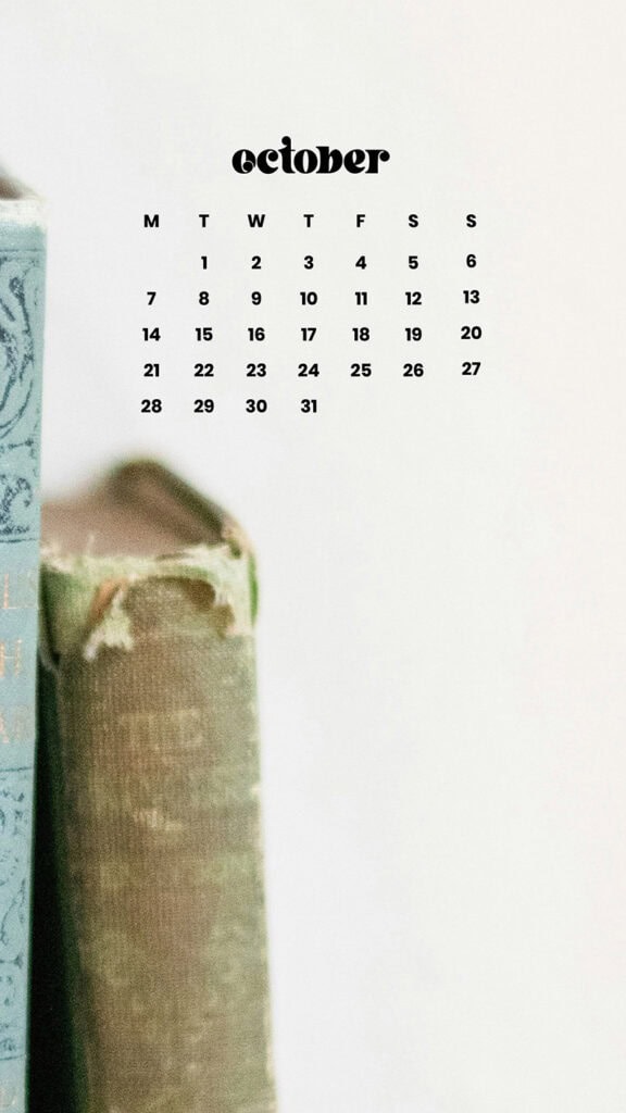 OCTOBER 2024 WALLPAPERS – 60 FREE PHONE &amp; DESKTOP CALENDARS!, Oh So Lovely Blog