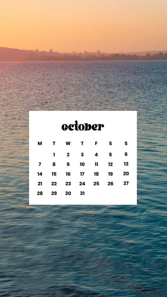 OCTOBER 2024 WALLPAPERS – 60 FREE PHONE &amp; DESKTOP CALENDARS!, Oh So Lovely Blog