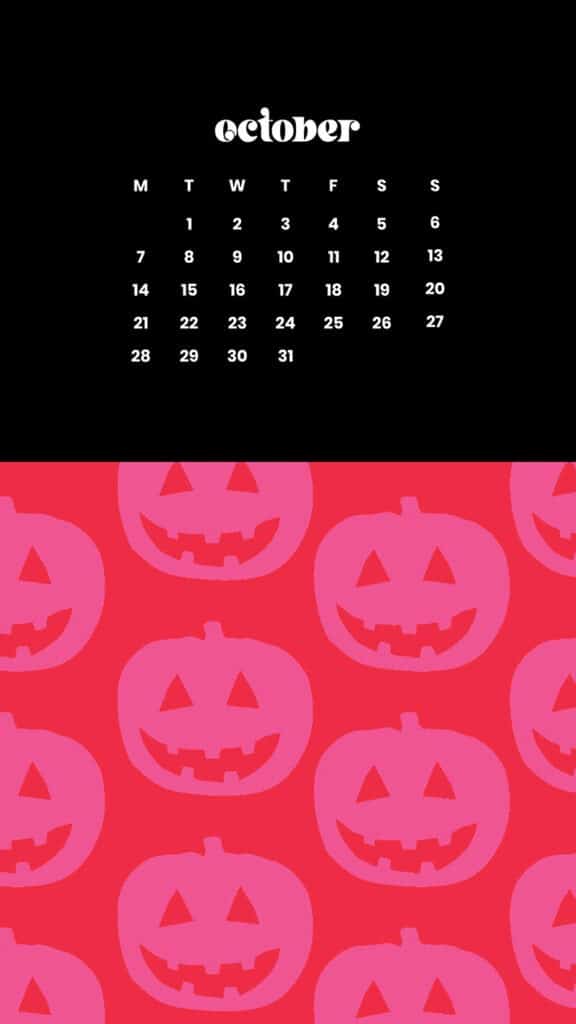 OCTOBER 2024 WALLPAPERS – 60 FREE PHONE &amp; DESKTOP CALENDARS!, Oh So Lovely Blog