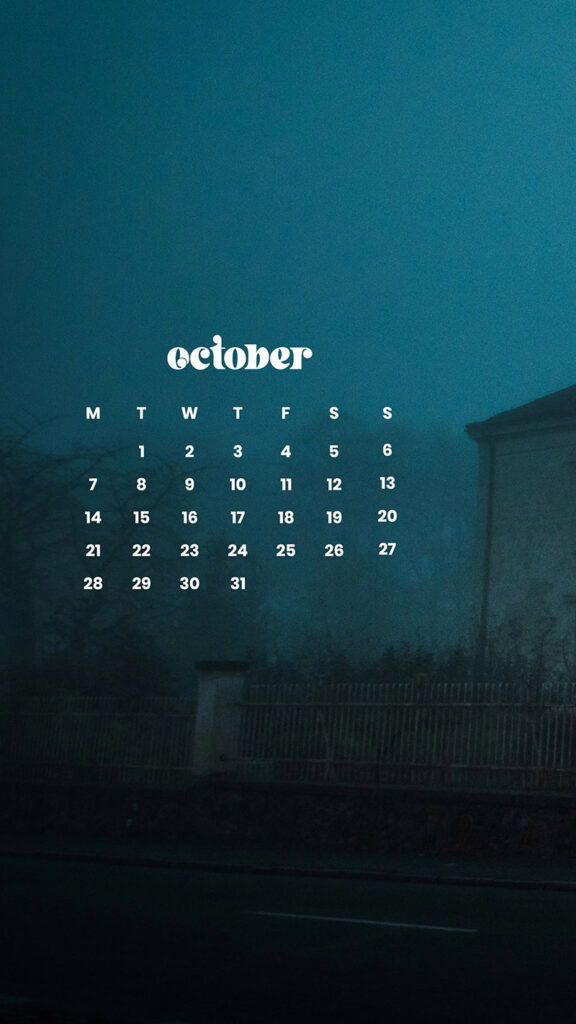 OCTOBER 2024 WALLPAPERS – 60 FREE PHONE &amp; DESKTOP CALENDARS!, Oh So Lovely Blog