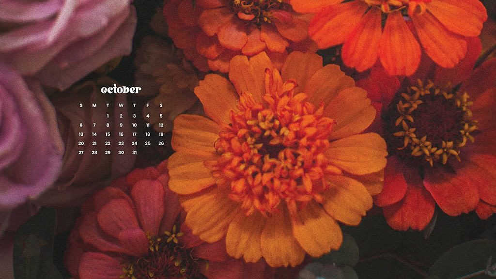 OCTOBER 2024 WALLPAPERS – 60 FREE PHONE &amp; DESKTOP CALENDARS!, Oh So Lovely Blog
