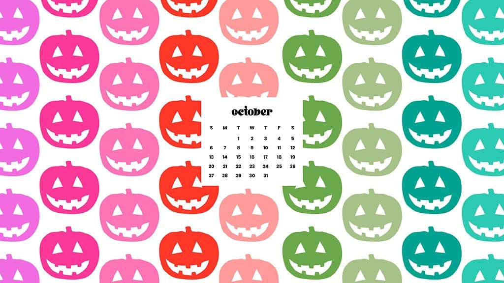OCTOBER 2024 WALLPAPERS – 60 FREE PHONE &amp; DESKTOP CALENDARS!, Oh So Lovely Blog