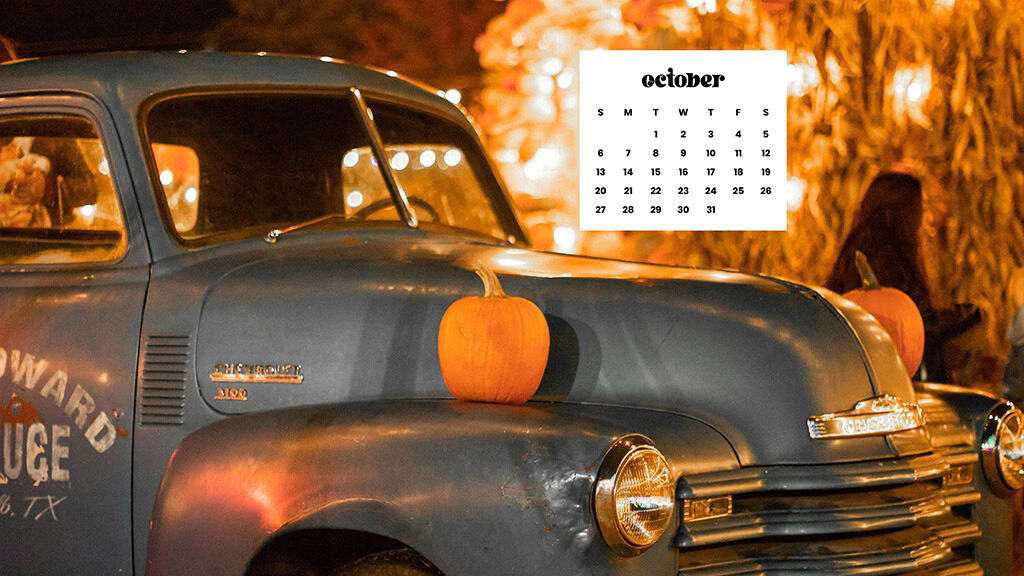 OCTOBER 2024 WALLPAPERS – 60 FREE PHONE &amp; DESKTOP CALENDARS!, Oh So Lovely Blog