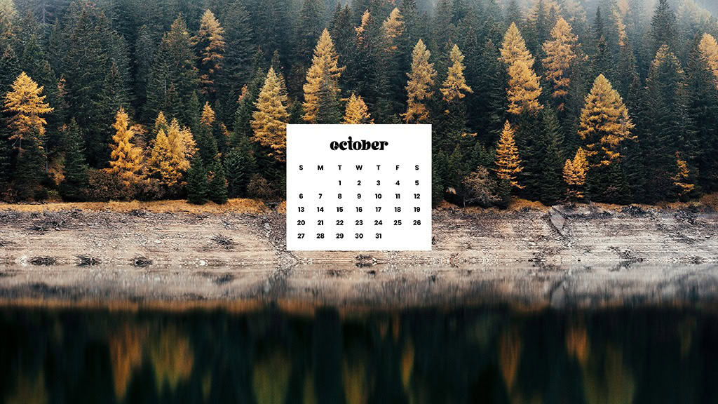 OCTOBER 2024 WALLPAPERS – 60 FREE PHONE &amp; DESKTOP CALENDARS!, Oh So Lovely Blog