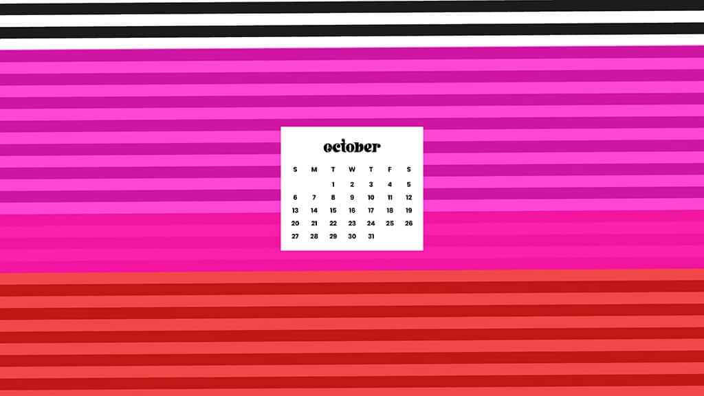 OCTOBER 2024 WALLPAPERS – 60 FREE PHONE &amp; DESKTOP CALENDARS!, Oh So Lovely Blog