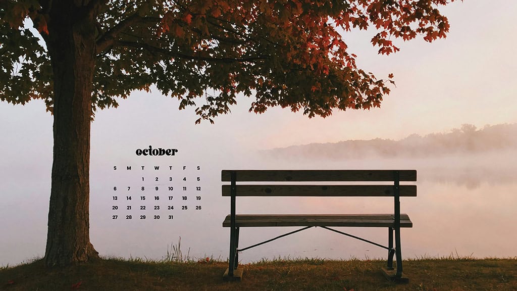 OCTOBER 2024 WALLPAPERS – 60 FREE PHONE &amp; DESKTOP CALENDARS!, Oh So Lovely Blog