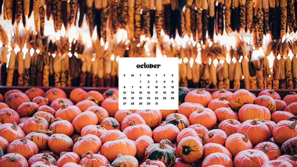 OCTOBER 2024 WALLPAPERS – 60 FREE PHONE &amp; DESKTOP CALENDARS!, Oh So Lovely Blog