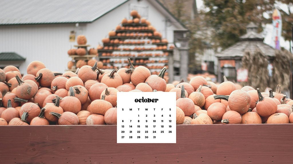 OCTOBER 2024 WALLPAPERS – 60 FREE PHONE &amp; DESKTOP CALENDARS!, Oh So Lovely Blog