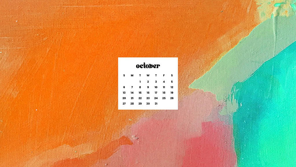 OCTOBER 2024 WALLPAPERS – 60 FREE PHONE &amp; DESKTOP CALENDARS!, Oh So Lovely Blog