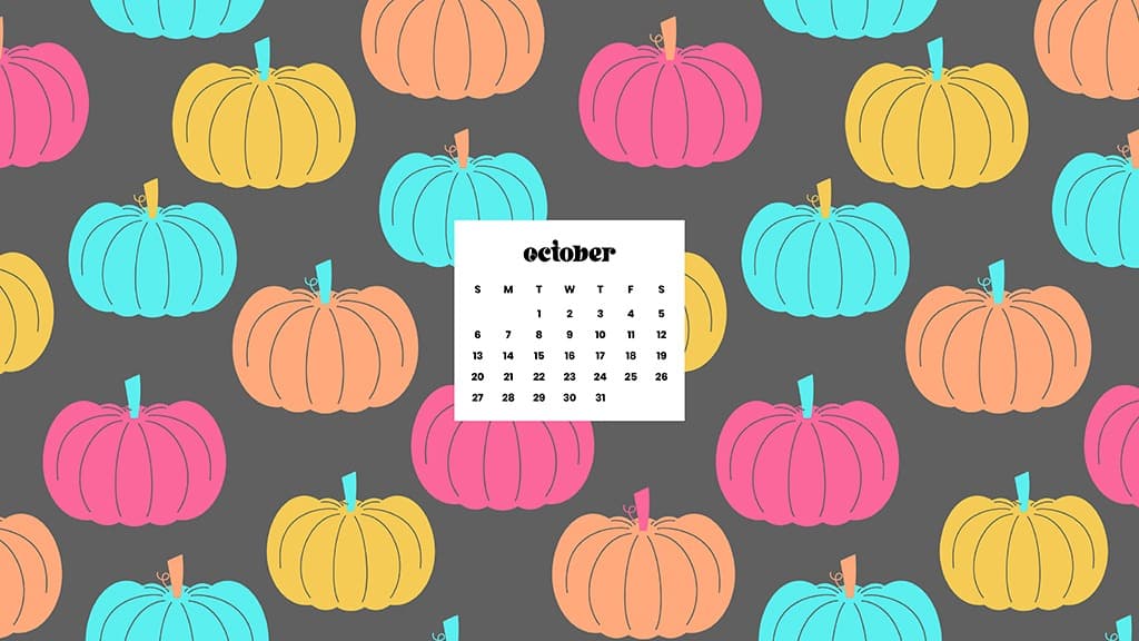OCTOBER 2024 WALLPAPERS – 60 FREE PHONE &amp; DESKTOP CALENDARS!, Oh So Lovely Blog