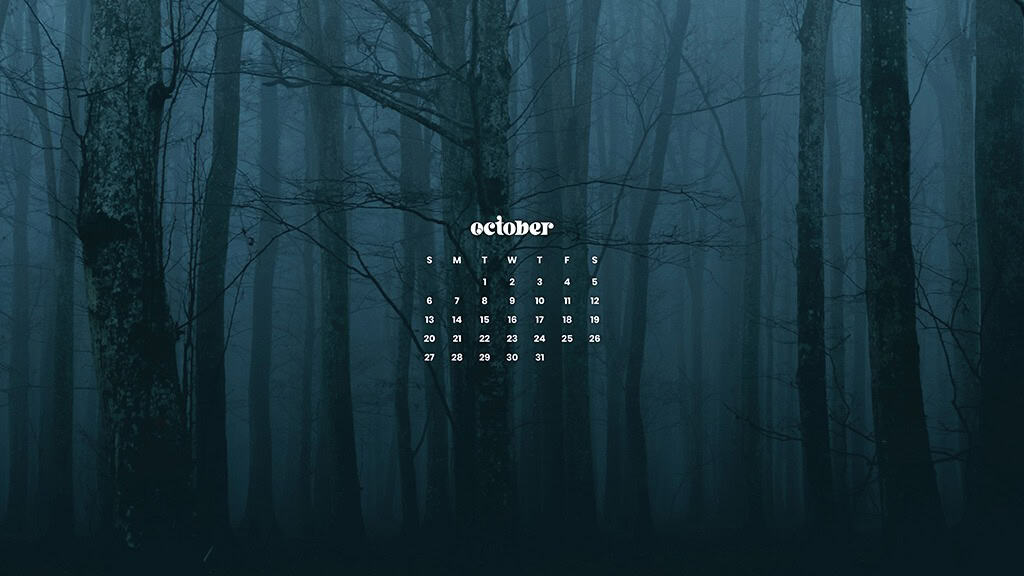 OCTOBER 2024 WALLPAPERS – 60 FREE PHONE &amp; DESKTOP CALENDARS!, Oh So Lovely Blog