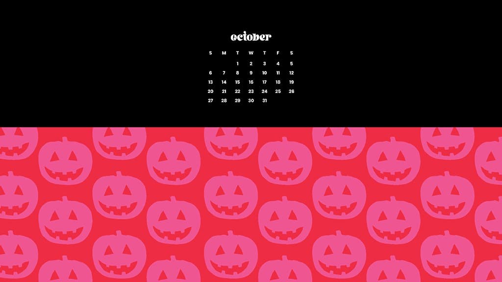OCTOBER 2024 WALLPAPERS – 60 FREE PHONE &amp; DESKTOP CALENDARS!, Oh So Lovely Blog
