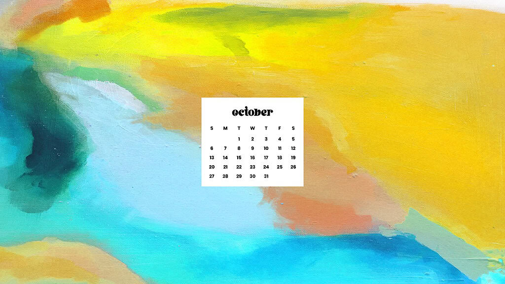 OCTOBER 2024 WALLPAPERS – 60 FREE PHONE &amp; DESKTOP CALENDARS!, Oh So Lovely Blog