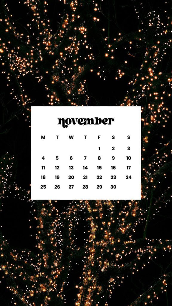 NOVEMBER 2024 WALLPAPERS – 60 FREE PHONE &amp; DESKTOP CALENDARS!, Oh So Lovely Blog
