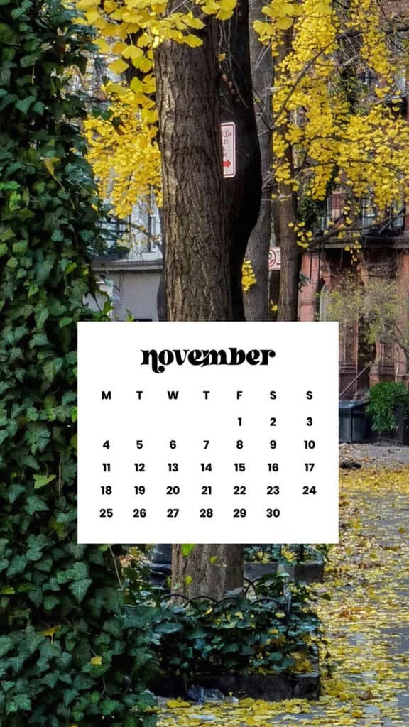NOVEMBER 2024 WALLPAPERS – 60 FREE PHONE &amp; DESKTOP CALENDARS!, Oh So Lovely Blog