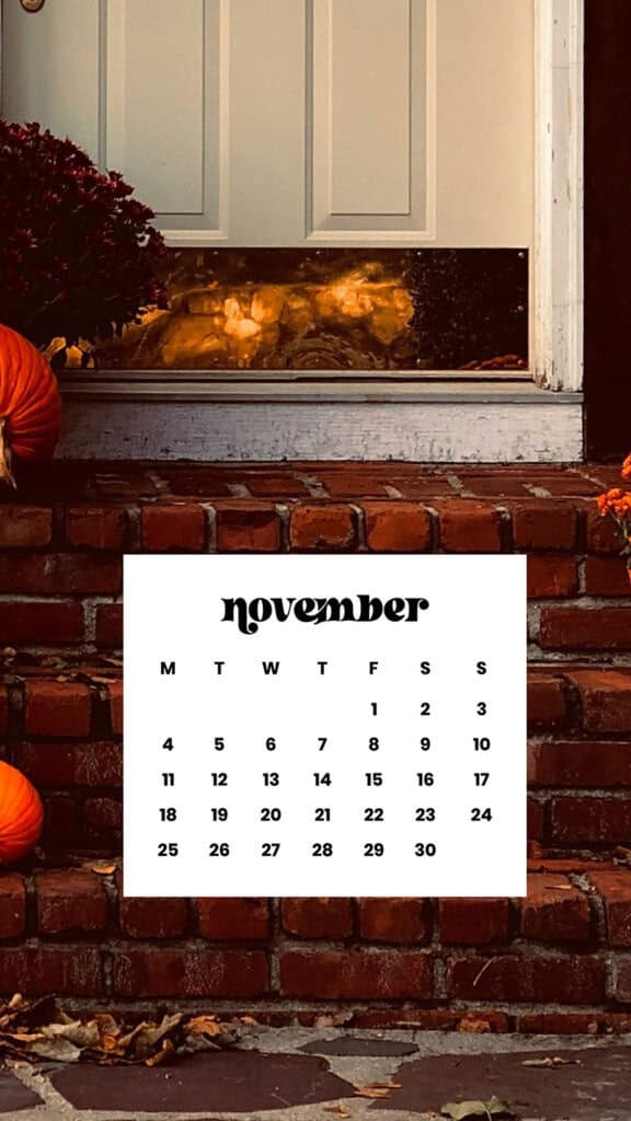 NOVEMBER 2024 WALLPAPERS – 60 FREE PHONE &amp; DESKTOP CALENDARS!, Oh So Lovely Blog