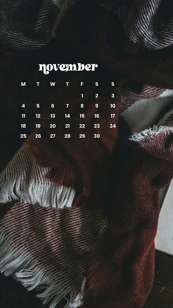 NOVEMBER 2024 WALLPAPERS – 60 FREE PHONE &amp; DESKTOP CALENDARS!, Oh So Lovely Blog