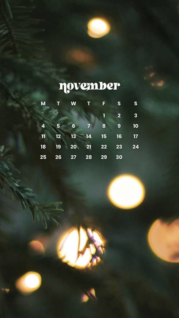 NOVEMBER 2024 WALLPAPERS – 60 FREE PHONE &amp; DESKTOP CALENDARS!, Oh So Lovely Blog