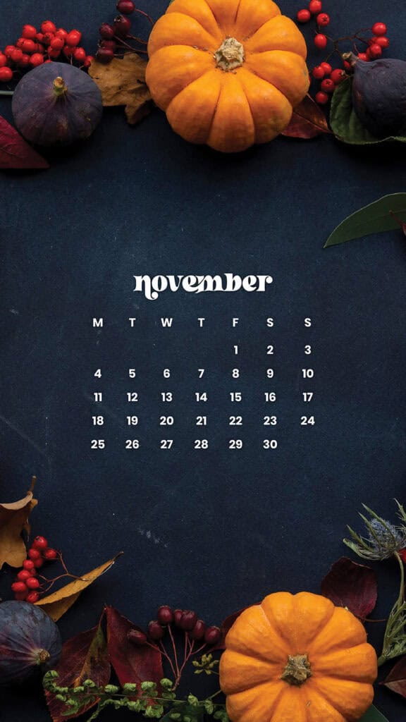 NOVEMBER 2024 WALLPAPERS – 60 FREE PHONE &amp; DESKTOP CALENDARS!, Oh So Lovely Blog