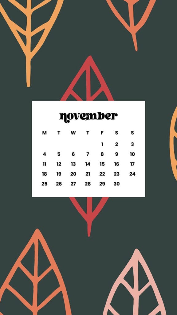 NOVEMBER 2024 WALLPAPERS – 60 FREE PHONE &amp; DESKTOP CALENDARS!, Oh So Lovely Blog