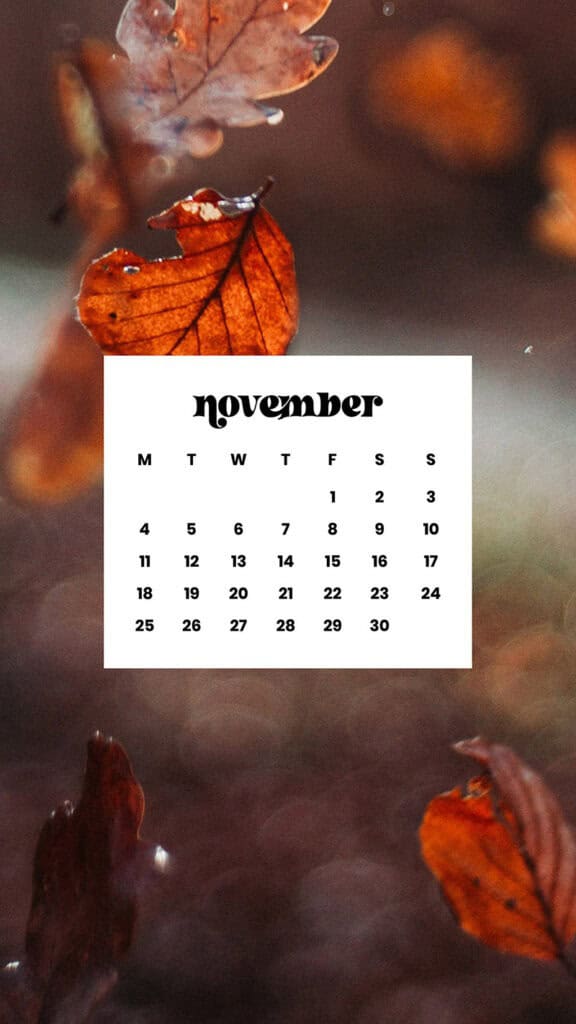 NOVEMBER 2024 WALLPAPERS – 60 FREE PHONE &amp; DESKTOP CALENDARS!, Oh So Lovely Blog
