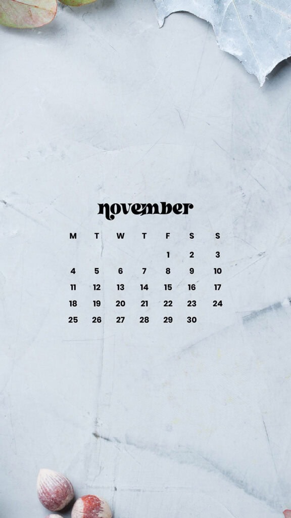 NOVEMBER 2024 WALLPAPERS – 60 FREE PHONE &amp; DESKTOP CALENDARS!, Oh So Lovely Blog
