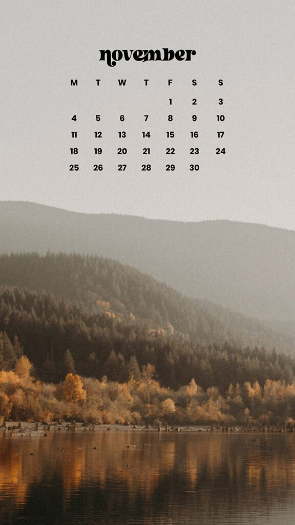 NOVEMBER 2024 WALLPAPERS – 60 FREE PHONE &amp; DESKTOP CALENDARS!, Oh So Lovely Blog