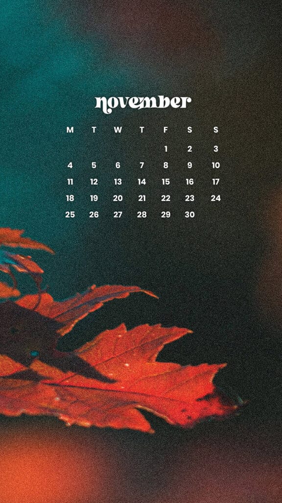 NOVEMBER 2024 WALLPAPERS – 60 FREE PHONE &amp; DESKTOP CALENDARS!, Oh So Lovely Blog