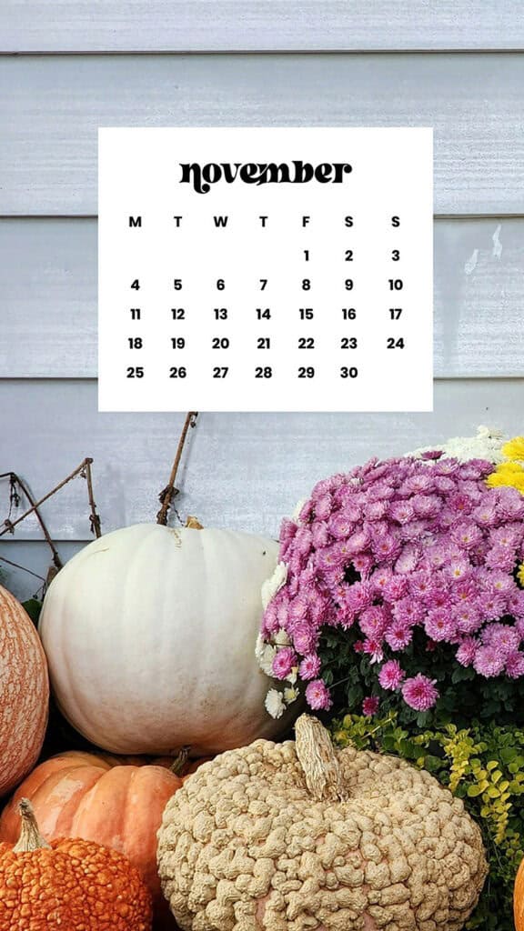 NOVEMBER 2024 WALLPAPERS – 60 FREE PHONE &amp; DESKTOP CALENDARS!, Oh So Lovely Blog