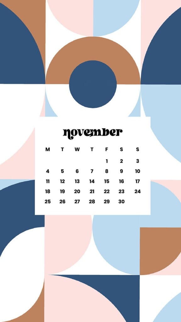 NOVEMBER 2024 WALLPAPERS – 60 FREE PHONE &amp; DESKTOP CALENDARS!, Oh So Lovely Blog