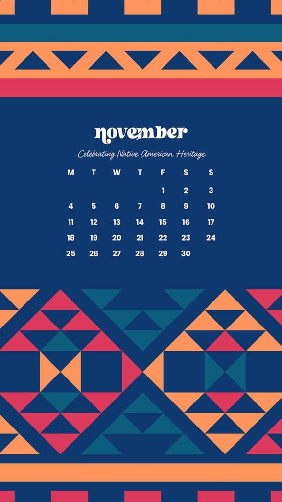NOVEMBER 2024 WALLPAPERS – 60 FREE PHONE &amp; DESKTOP CALENDARS!, Oh So Lovely Blog