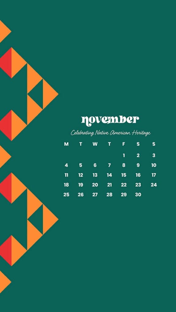 NOVEMBER 2024 WALLPAPERS – 60 FREE PHONE &amp; DESKTOP CALENDARS!, Oh So Lovely Blog