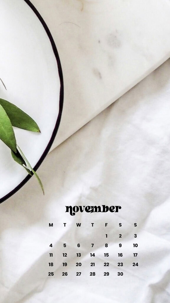 NOVEMBER 2024 WALLPAPERS – 60 FREE PHONE &amp; DESKTOP CALENDARS!, Oh So Lovely Blog