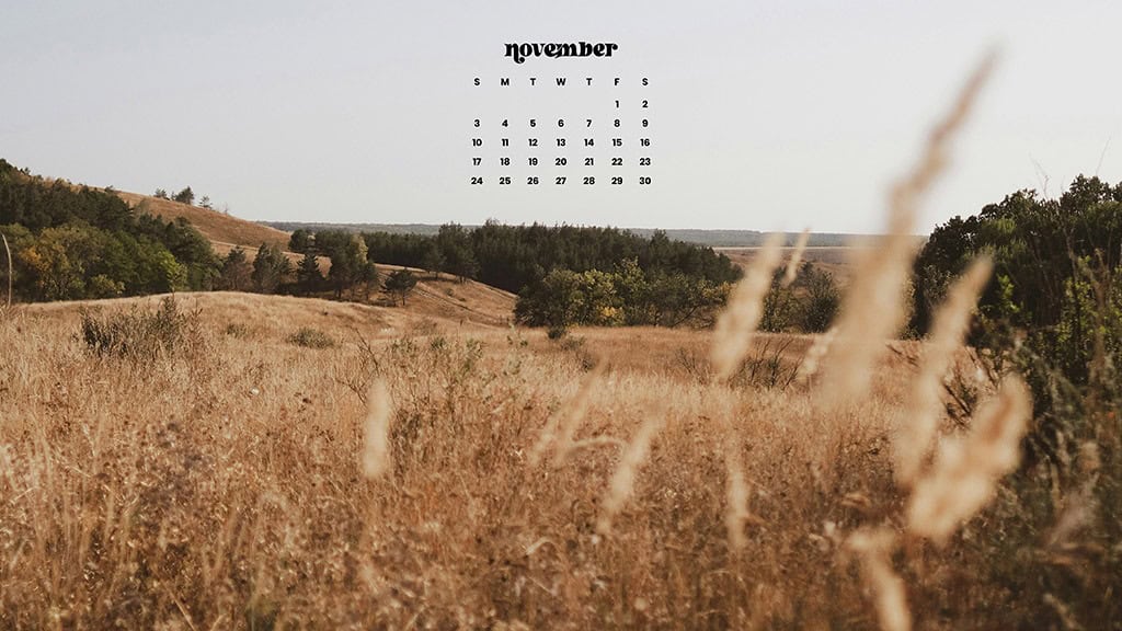 NOVEMBER 2024 WALLPAPERS – 60 FREE PHONE &amp; DESKTOP CALENDARS!, Oh So Lovely Blog