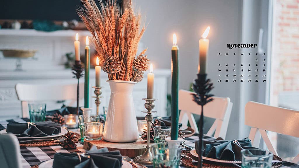 NOVEMBER 2024 WALLPAPERS – 60 FREE PHONE &amp; DESKTOP CALENDARS!, Oh So Lovely Blog