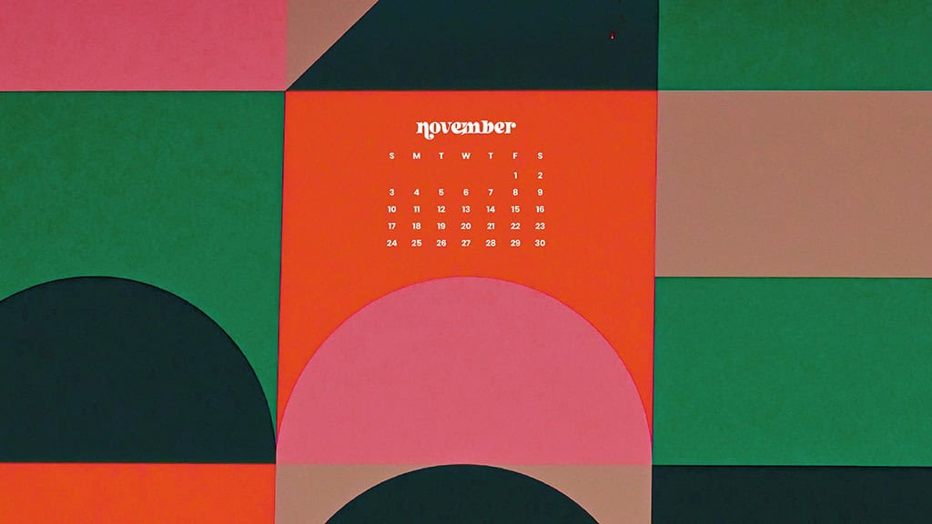 NOVEMBER 2024 WALLPAPERS – 60 FREE PHONE &amp; DESKTOP CALENDARS!, Oh So Lovely Blog
