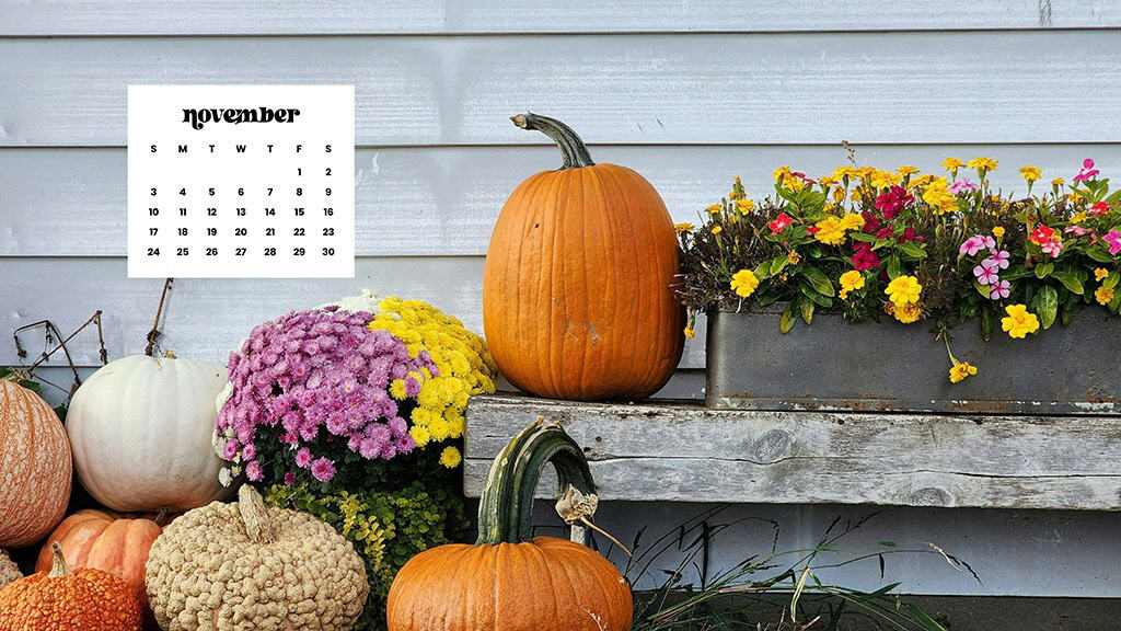 NOVEMBER 2024 WALLPAPERS – 60 FREE PHONE &amp; DESKTOP CALENDARS!, Oh So Lovely Blog
