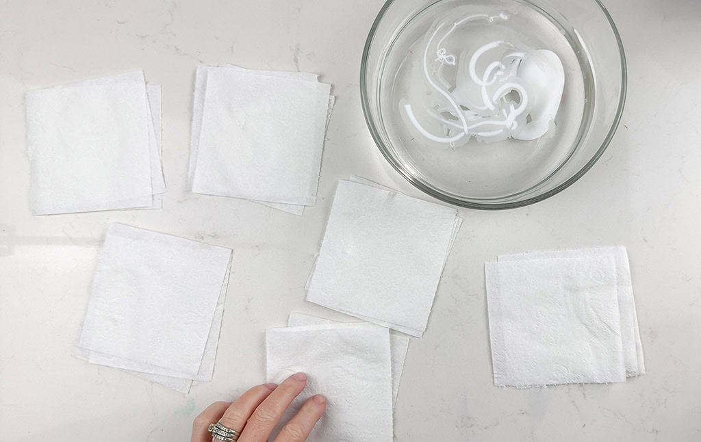 How to make DIY Ghost Lights, Oh So Lovely Blog