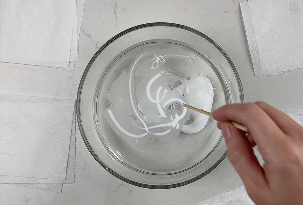 How to make DIY Ghost Lights, Oh So Lovely Blog