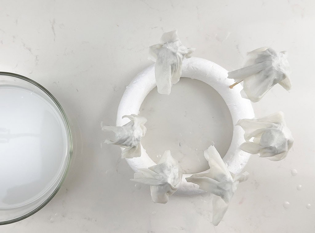 How to make DIY Ghost Lights, Oh So Lovely Blog