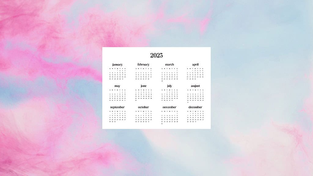 2025 Desktop Wallpapers – 55 Free &amp; Lovely Options!, Oh So Lovely Blog