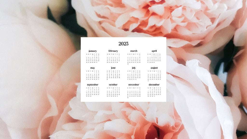 2025 Desktop Wallpapers – 55 Free &amp; Lovely Options!, Oh So Lovely Blog