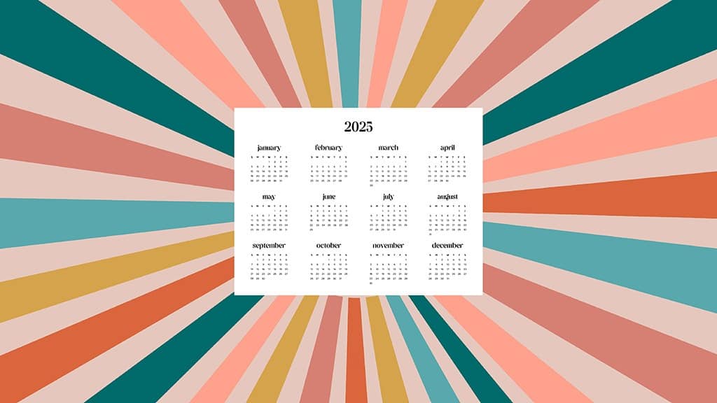 2025 Desktop Wallpapers – 55 Free &amp; Lovely Options!, Oh So Lovely Blog