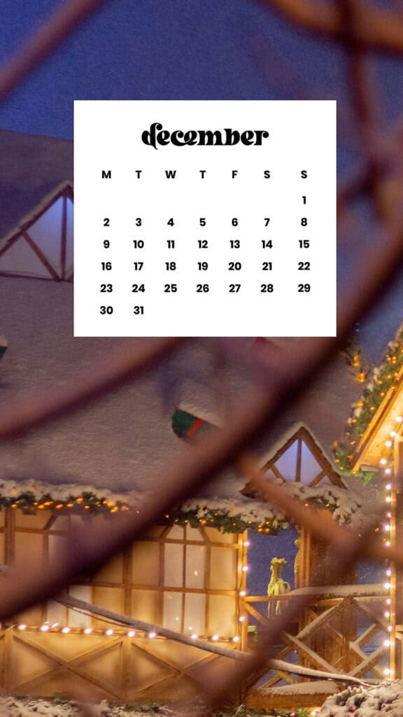 December 2024 Wallpapers – 79 Free Phone &amp; Desktop Calendars (+ Hanukkah &amp; Kwanzaa Options), Oh So Lovely Blog
