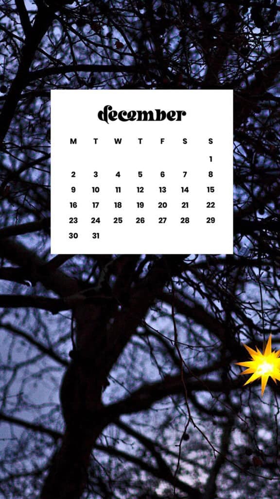 December 2024 Wallpapers – 79 Free Phone &amp; Desktop Calendars (+ Hanukkah &amp; Kwanzaa Options), Oh So Lovely Blog