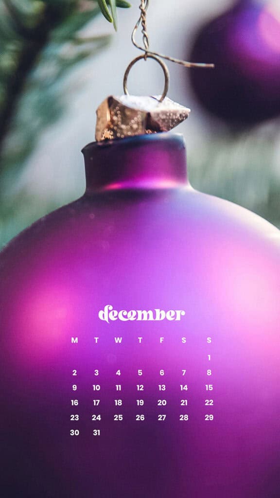December 2024 Wallpapers – 79 Free Phone &amp; Desktop Calendars (+ Hanukkah &amp; Kwanzaa Options), Oh So Lovely Blog