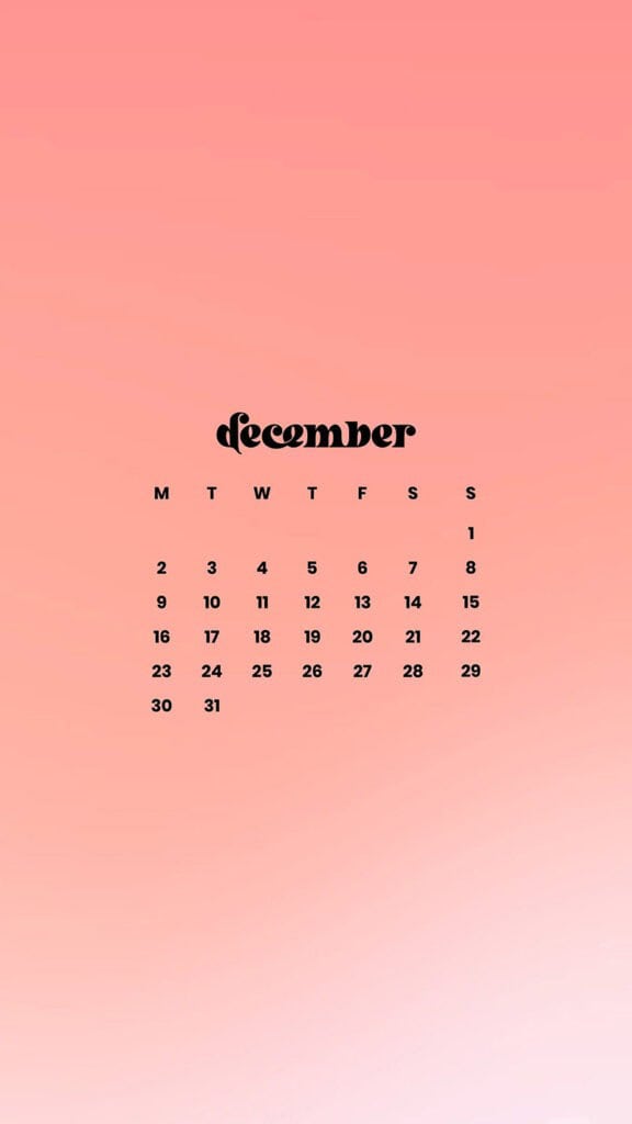 December 2024 Wallpapers – 79 Free Phone &amp; Desktop Calendars (+ Hanukkah &amp; Kwanzaa Options), Oh So Lovely Blog