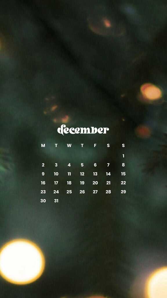 December 2024 Wallpapers – 79 Free Phone &amp; Desktop Calendars (+ Hanukkah &amp; Kwanzaa Options), Oh So Lovely Blog