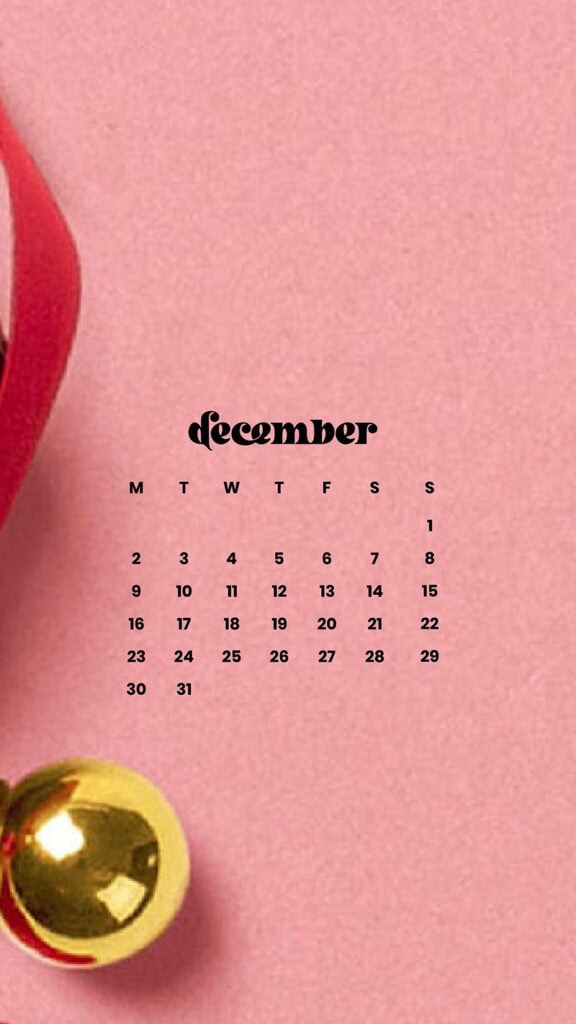 December 2024 Wallpapers – 79 Free Phone &amp; Desktop Calendars (+ Hanukkah &amp; Kwanzaa Options), Oh So Lovely Blog