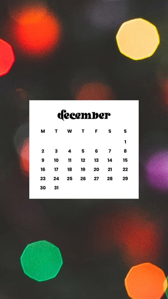 December 2024 Wallpapers – 79 Free Phone &amp; Desktop Calendars (+ Hanukkah &amp; Kwanzaa Options), Oh So Lovely Blog